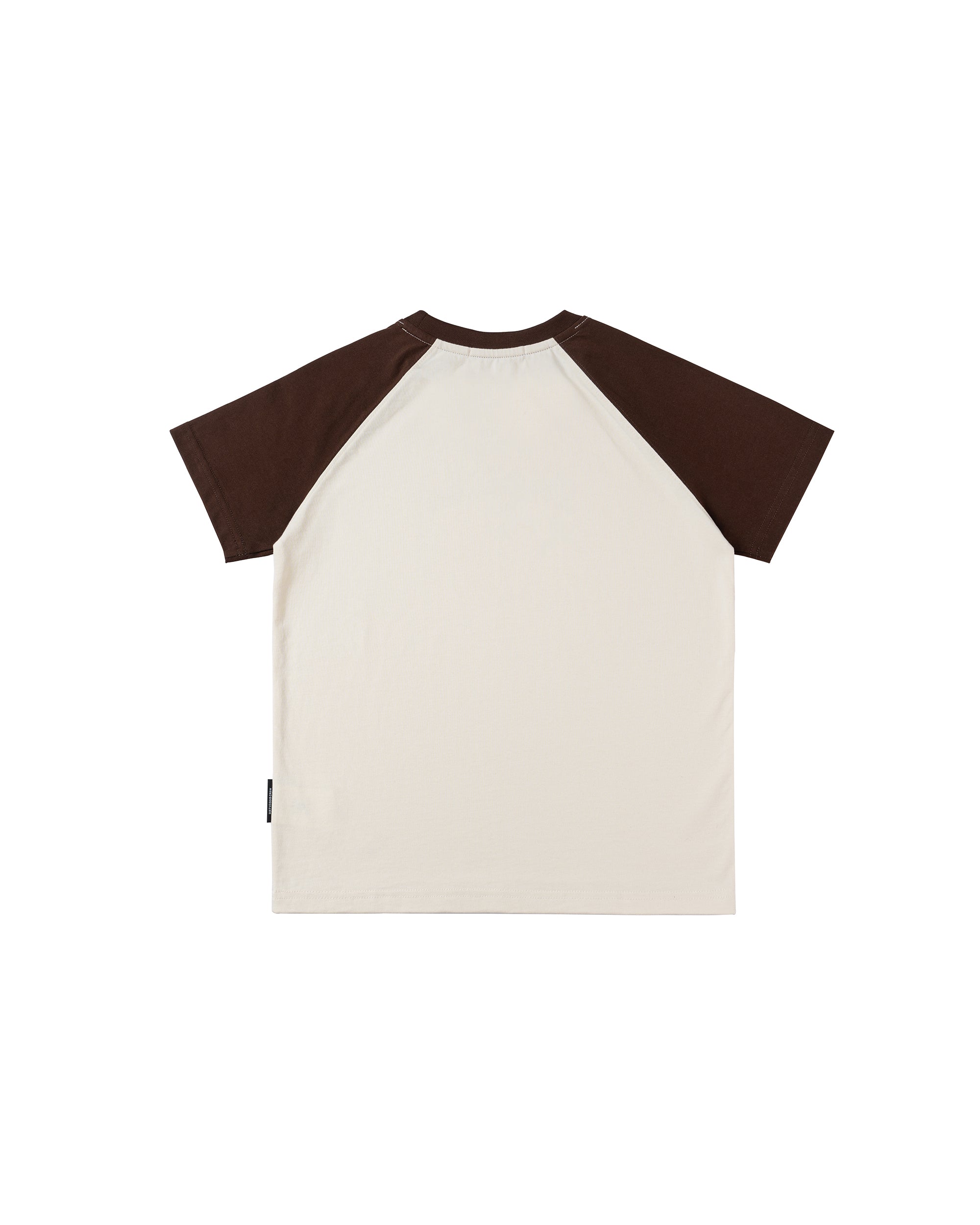 Puppies Raglan Women T-shirt - Cream/Brown