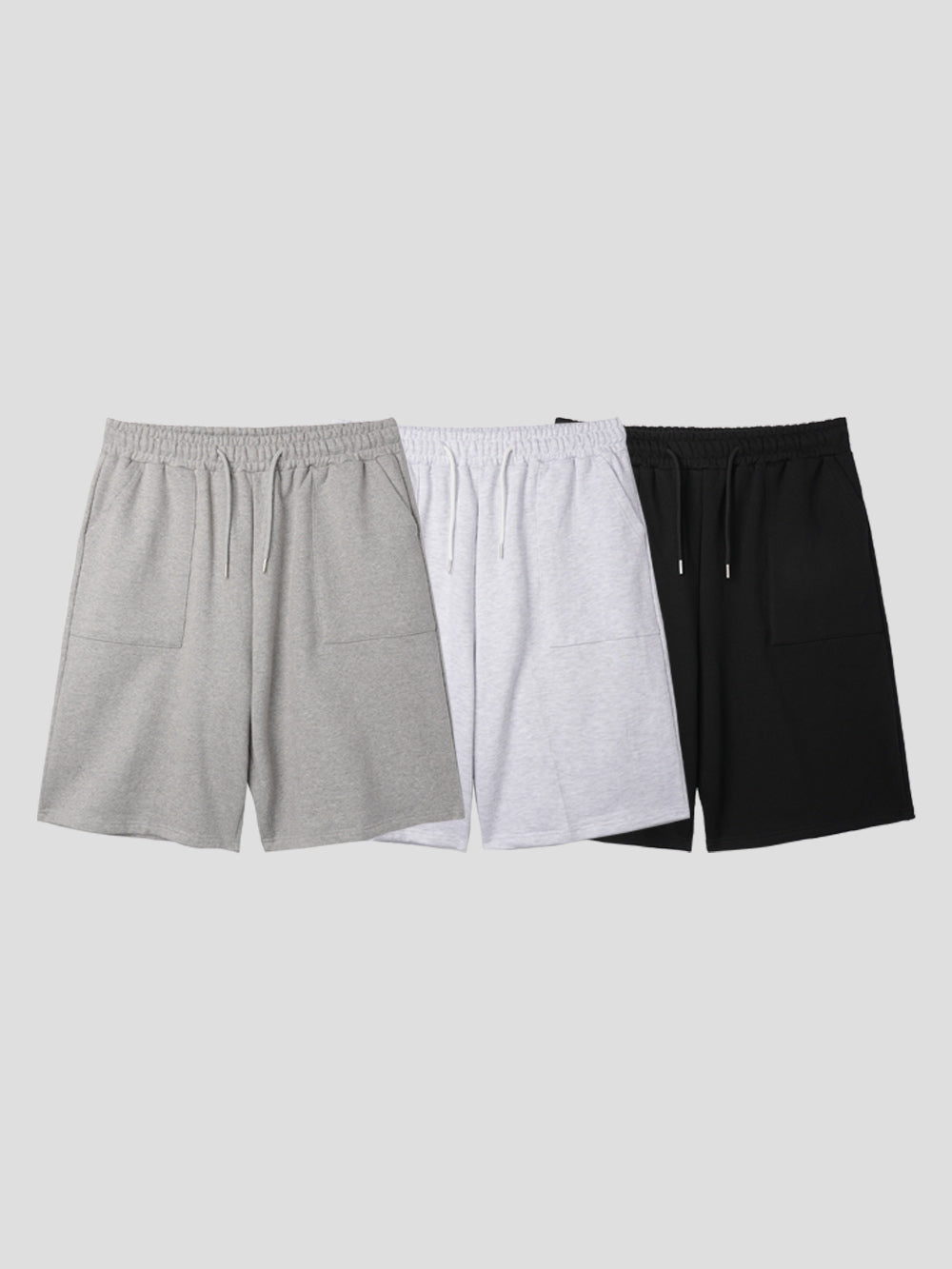 Out pocket burmuda half pants 3color