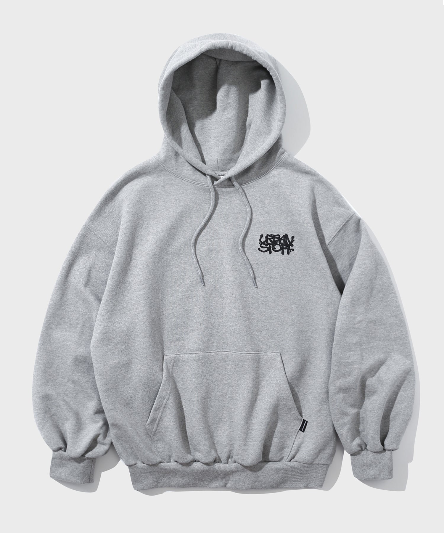 Graffiti Logo Hoodie (Grey)