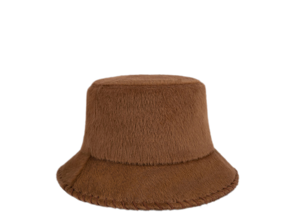 SOFT BROWN BUCKET HAT