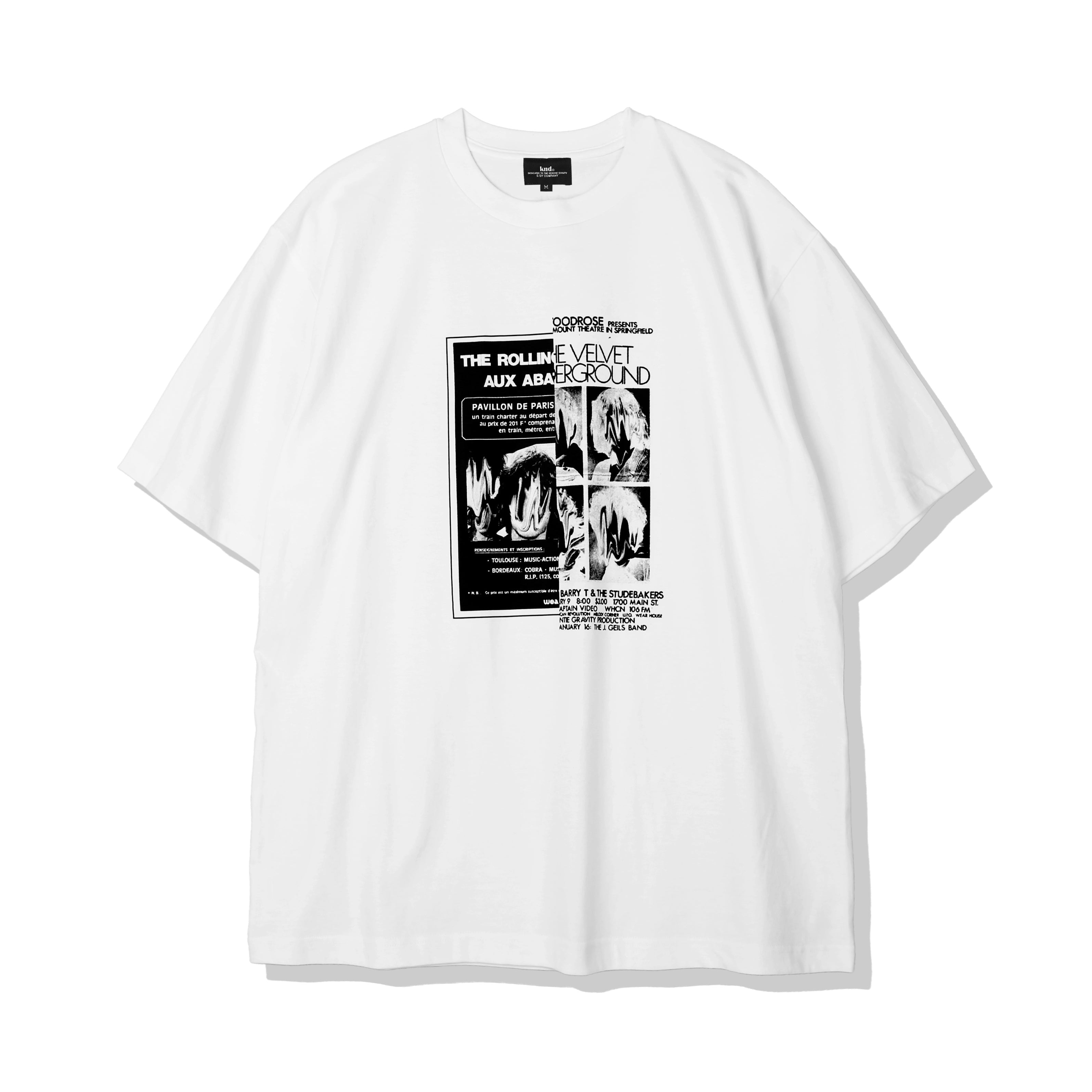 YUNCHIVES GRAPHIC T-SHIRTS WHITE