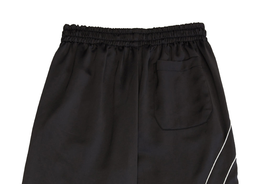 SATIN LINE PANTS_BLACK