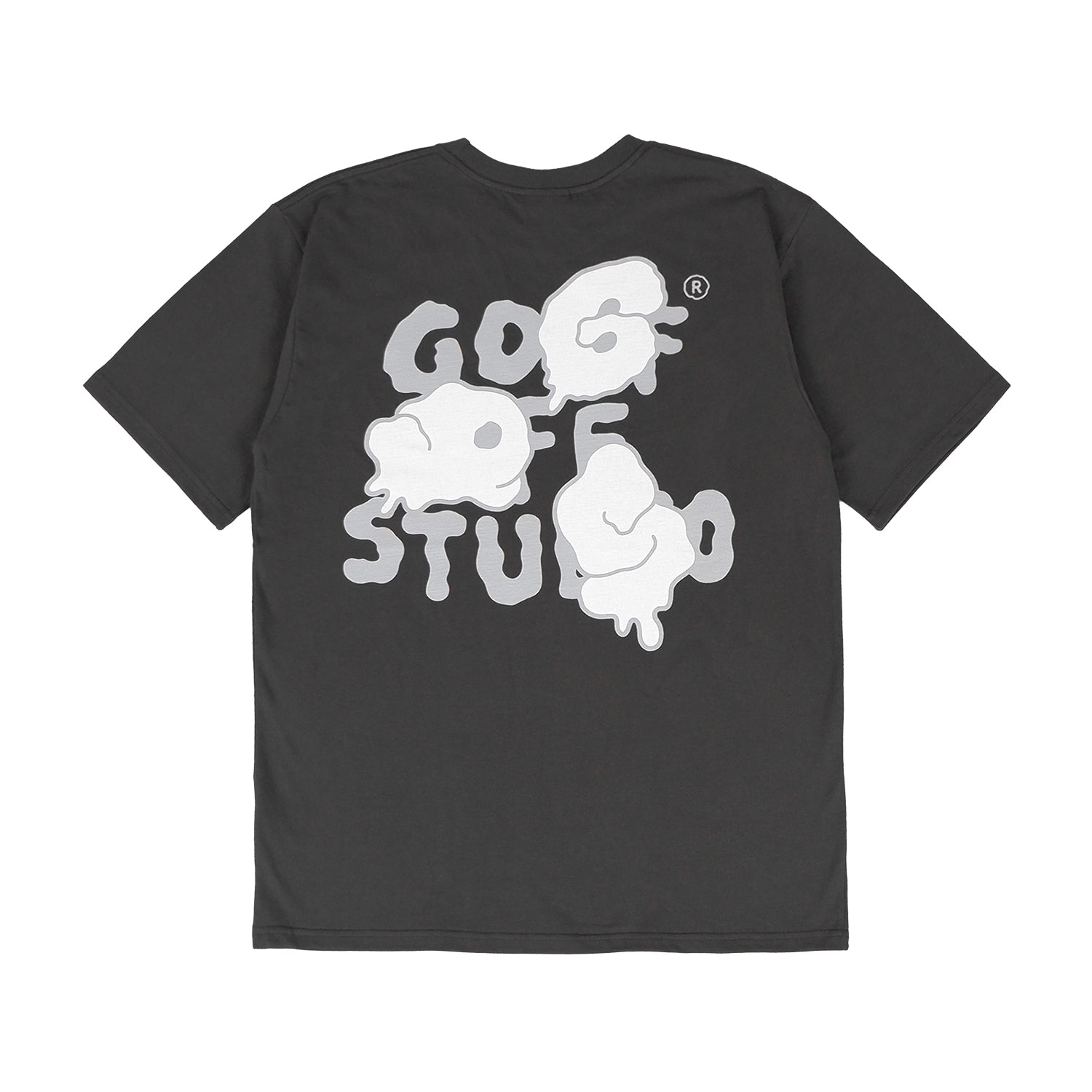 G.O.S. MAIN LOGO TEE - ( Charcoal )