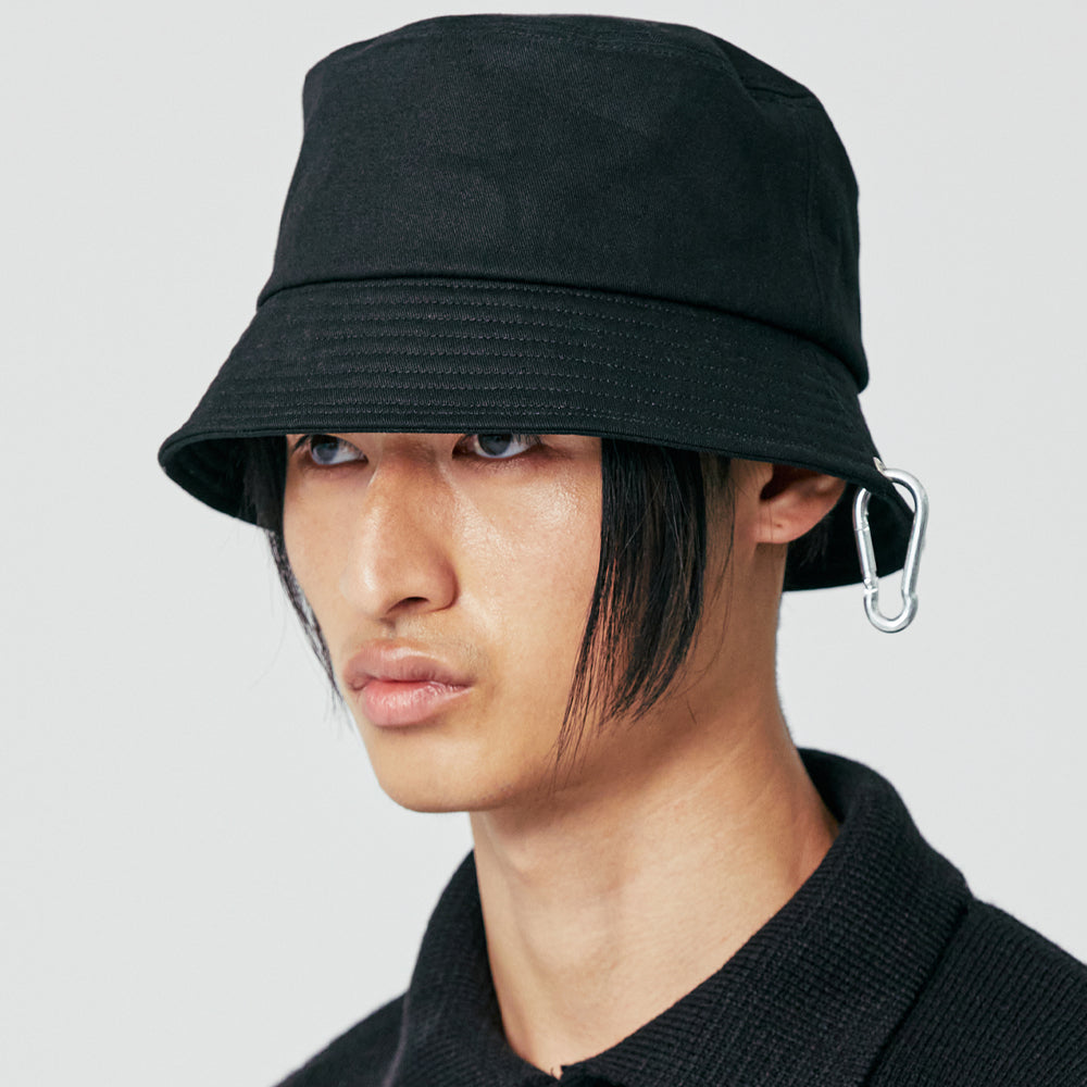 cotton eyelet loop bucket hat