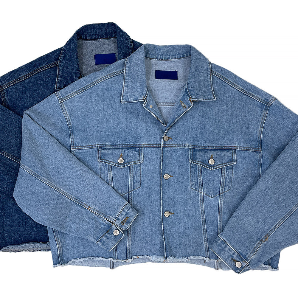 LN Cutting Cropped Jean Jacket (3 colors)