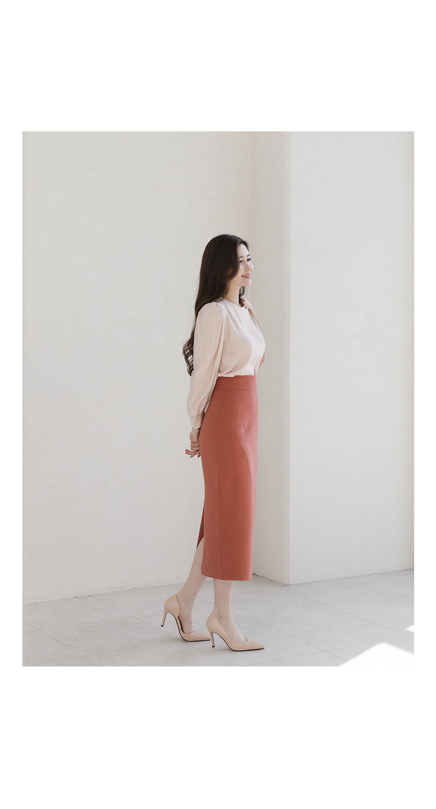 Fera High Waist Pencil Skirt