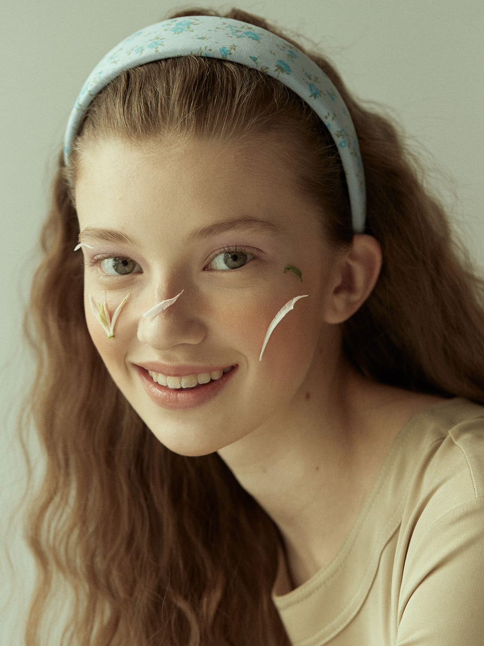 Flower Print Headband