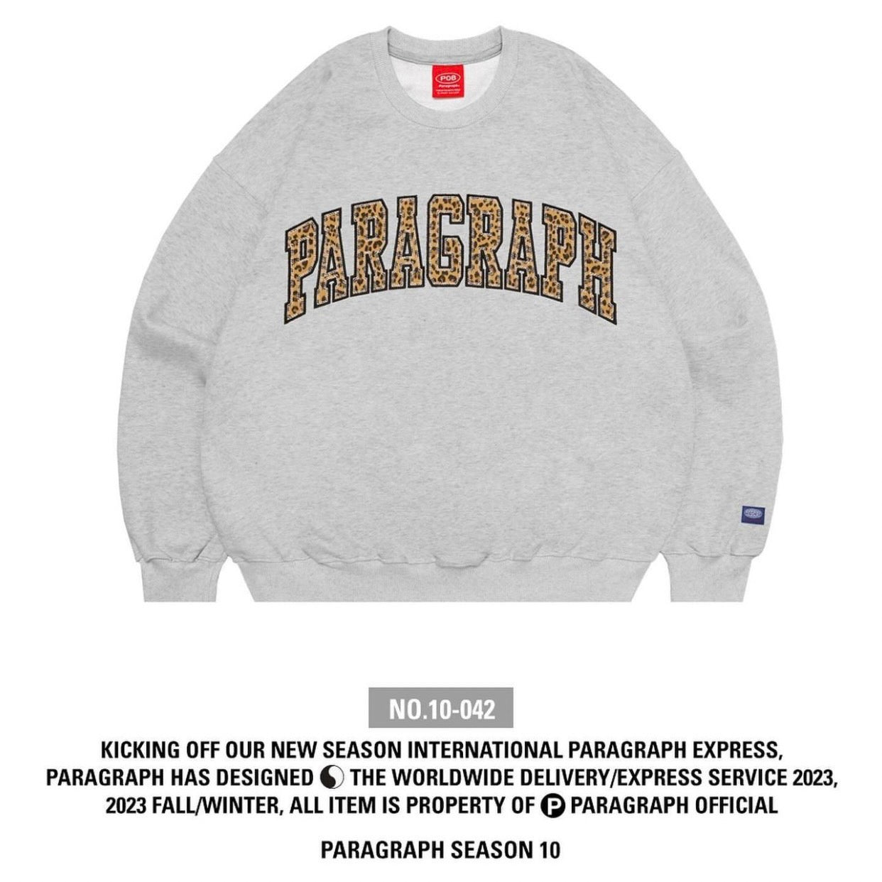 Paragraph LEOPARD PATCH CREW