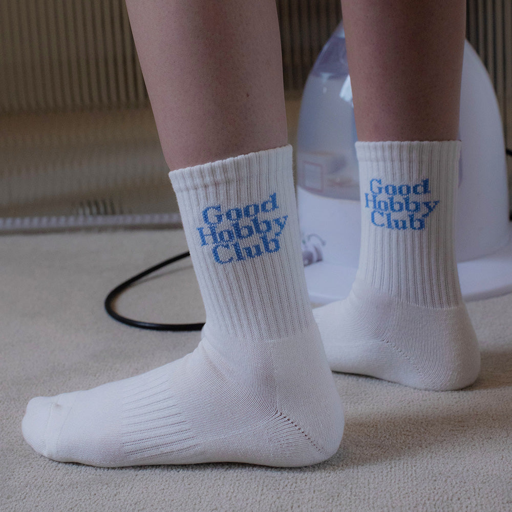 G.H CLUB SOCKS_WHITE