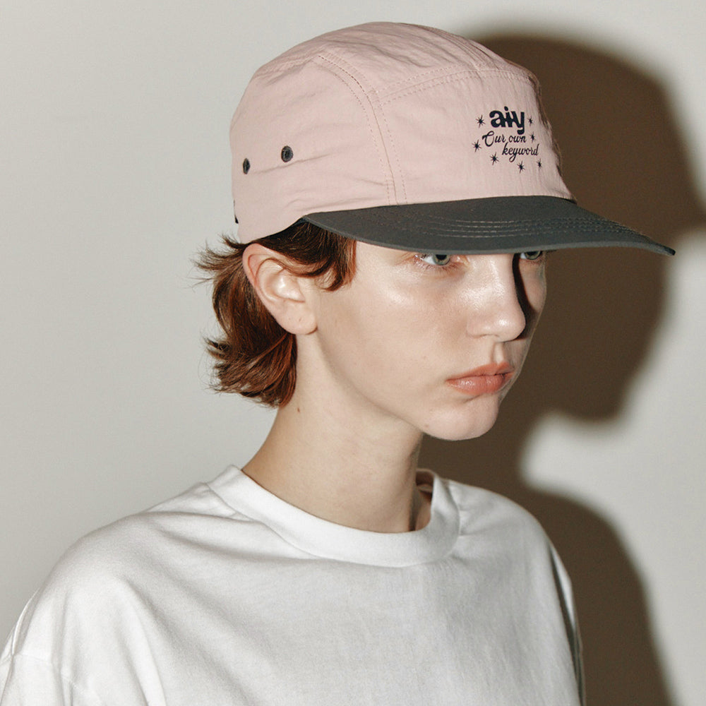 aiy Star camp cap pink