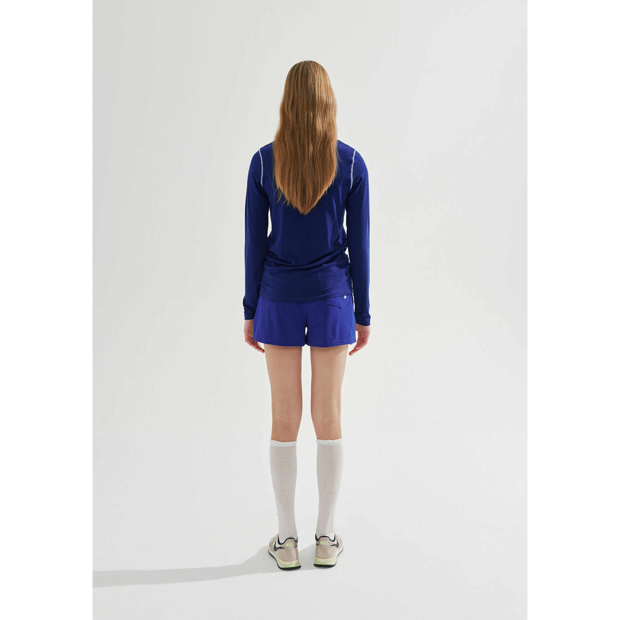 STITCH LONG SLEEVE T-SHIRT_BLUE