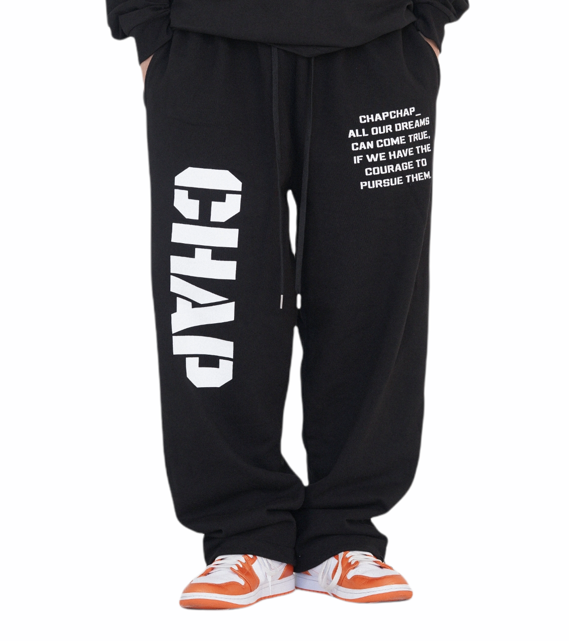 Army Chap Sweat Pants (Black)