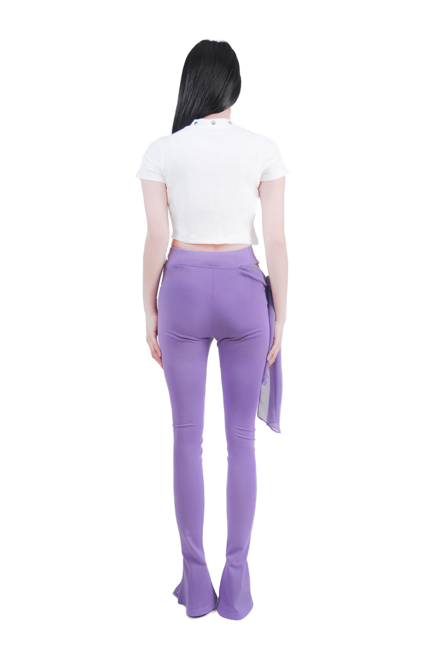 VIOLET FLARED LEGGINGS