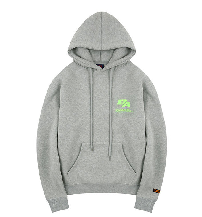 BA NEW LOGO HOODIE - GRAY