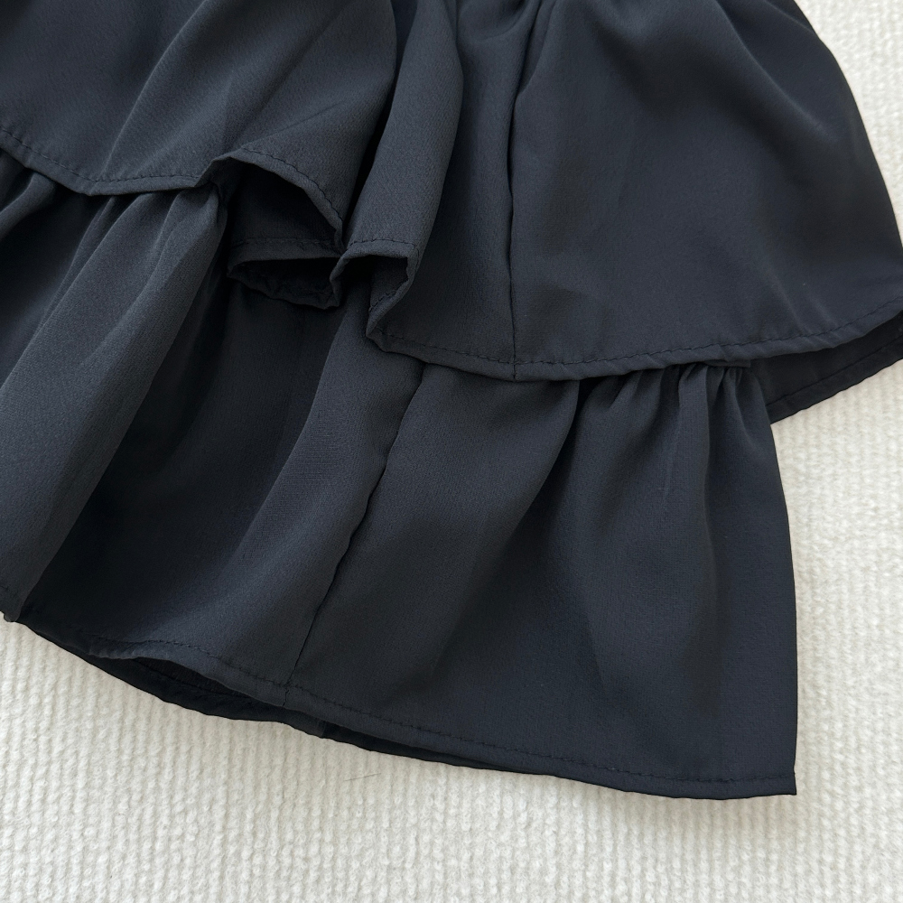 frill cancan mini skirt 