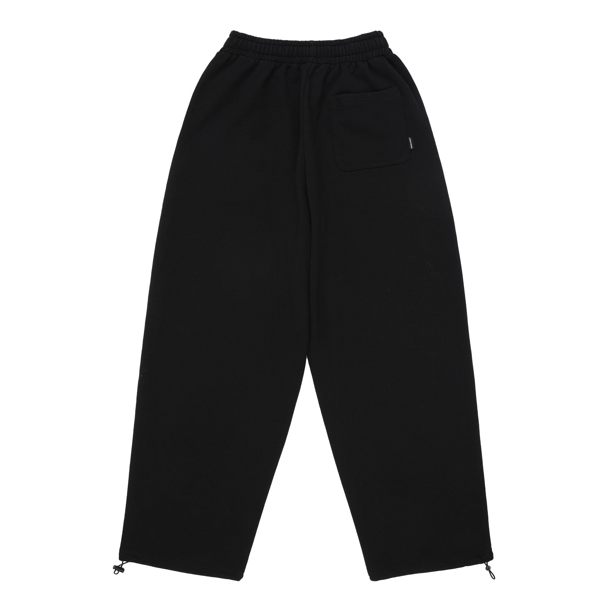 [NK] Denim Patch Sweatpants (Black)_K23ZC216