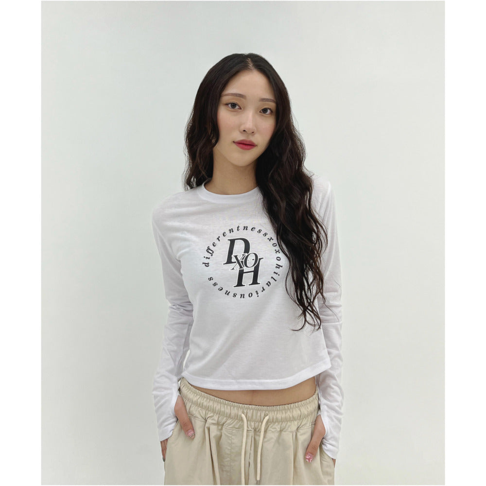 CIRCLE STACK LOGO WARMER CROP 5COLOR