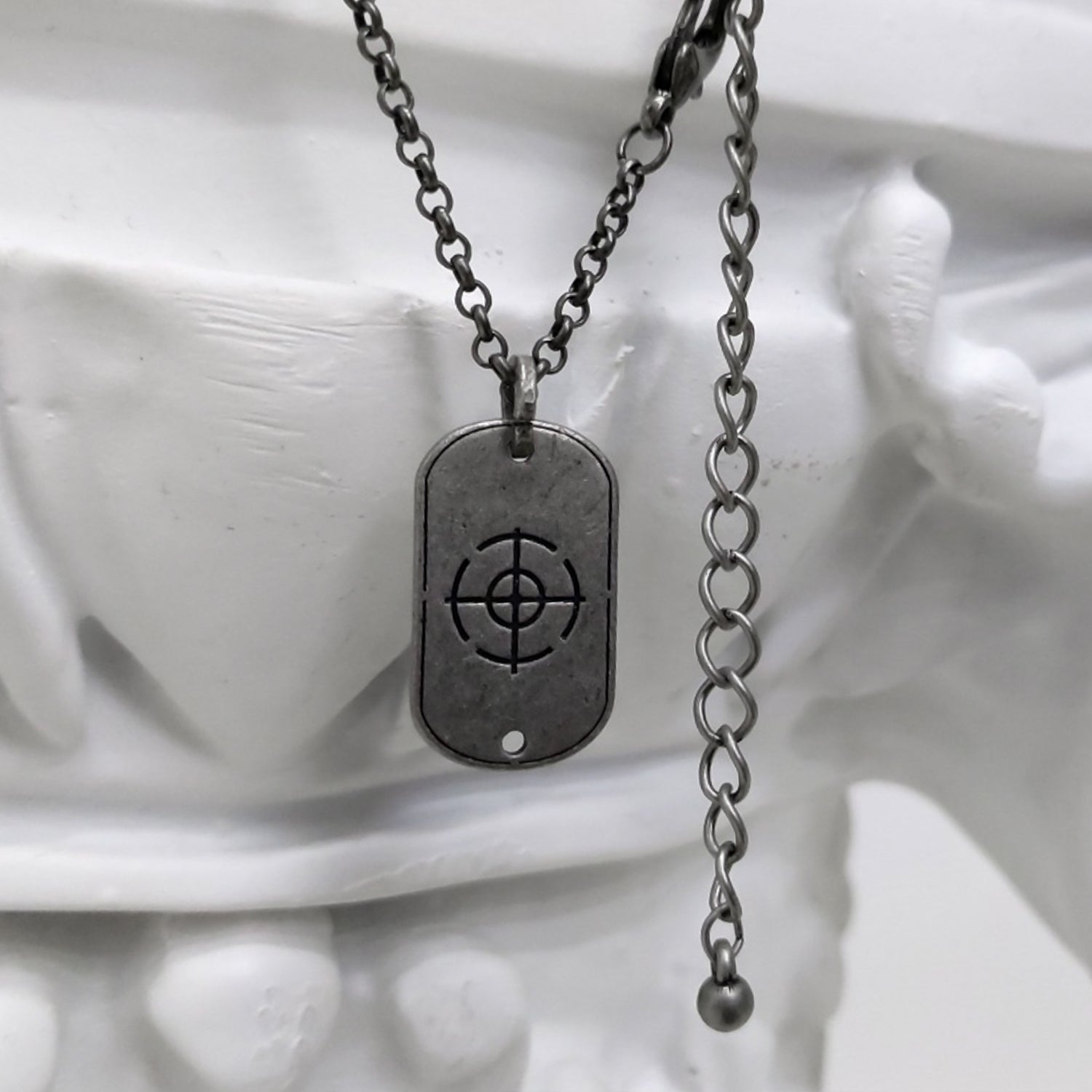 [BLESSEDBULLET]DOGTAG II CHAIN NECKLACE_MINI