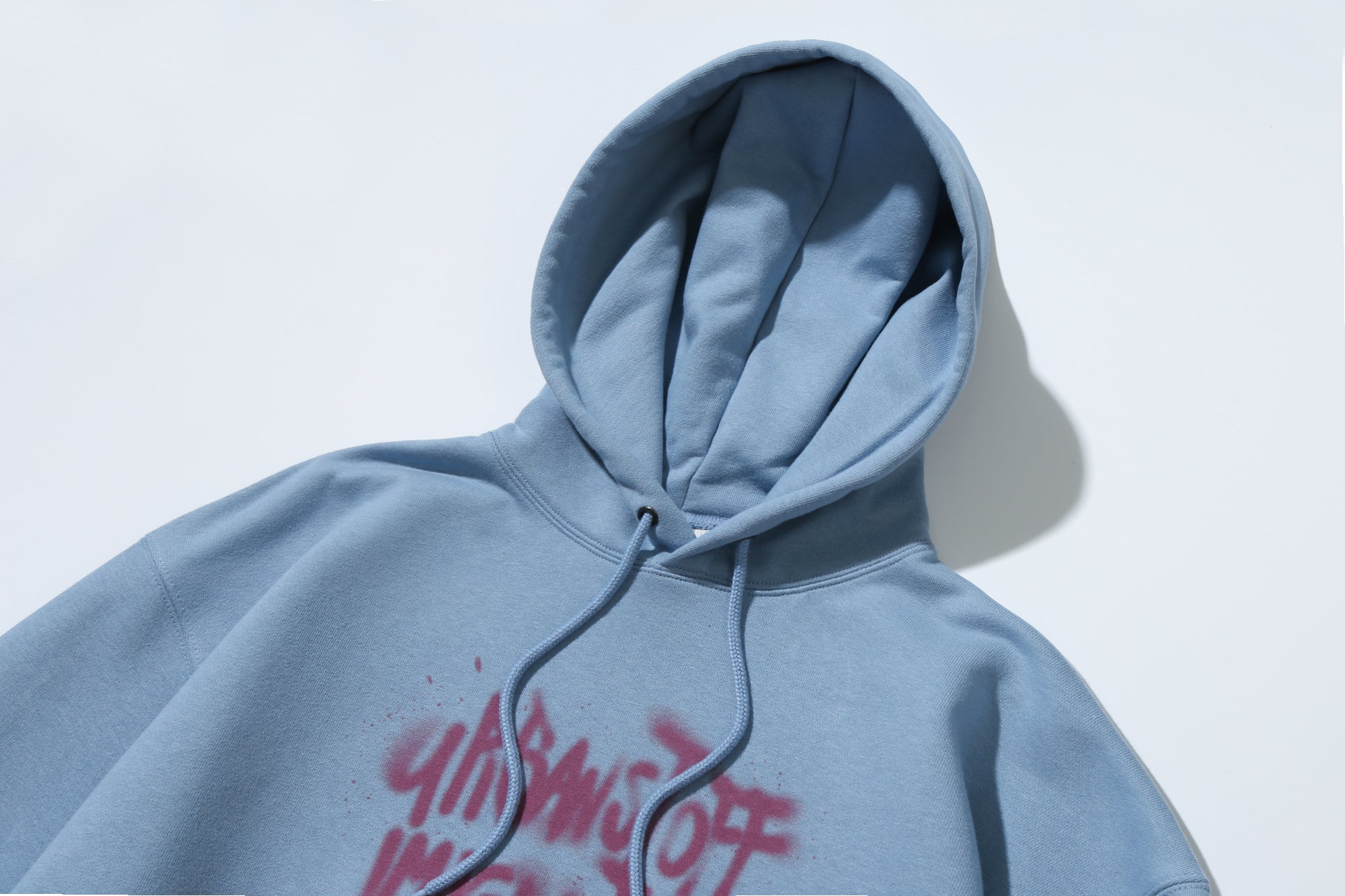 Scribble Paint Hoodie (Powder Blue)