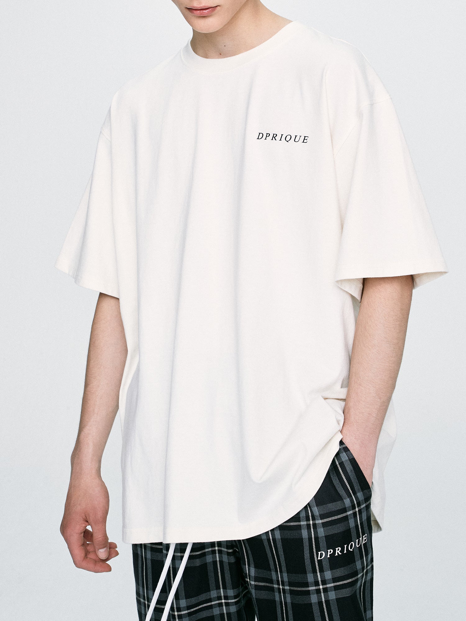 LOGO T-SHIRT - IVORY