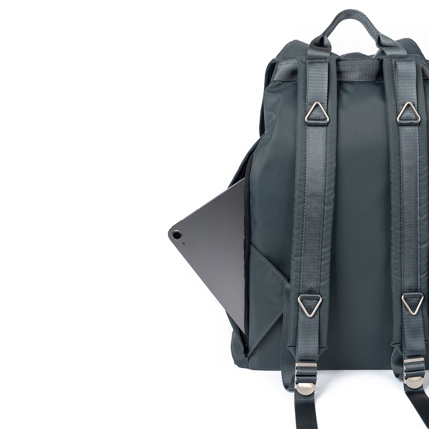 [After Pray Edition] 2-Pocket Nylon Cargo Rucksack (Grey)