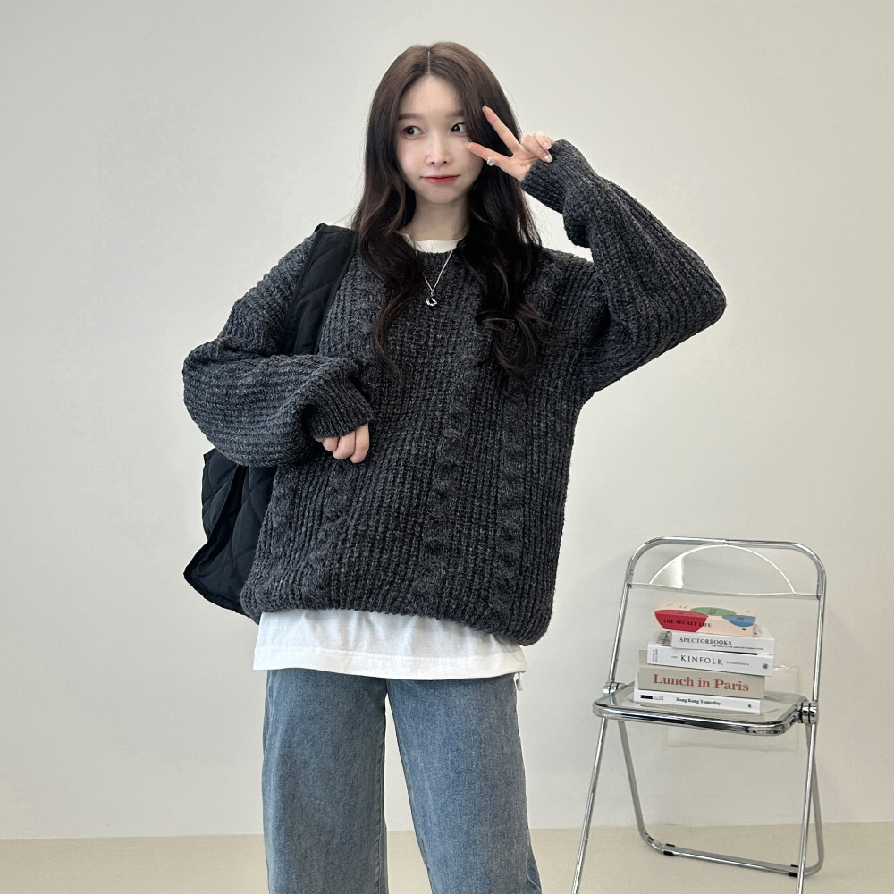 Coan rope oversized fit knit