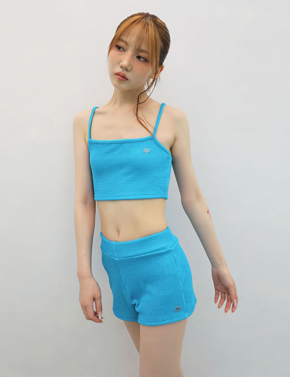 BEACHWEAR SLEEVELESS(BLUE)