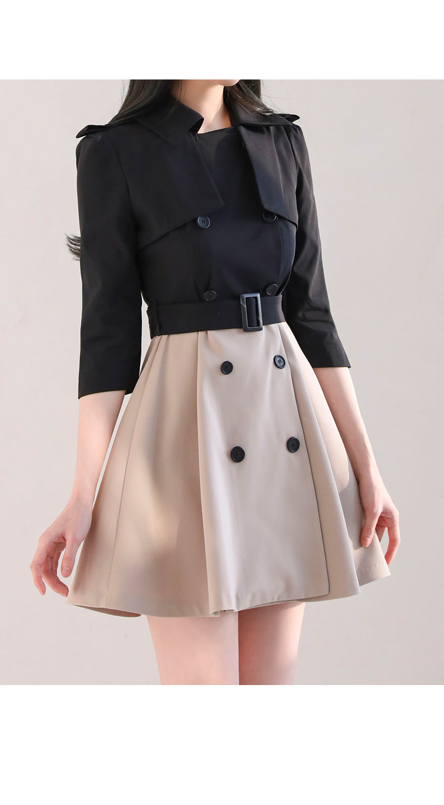 Orr Trench Mini Dress