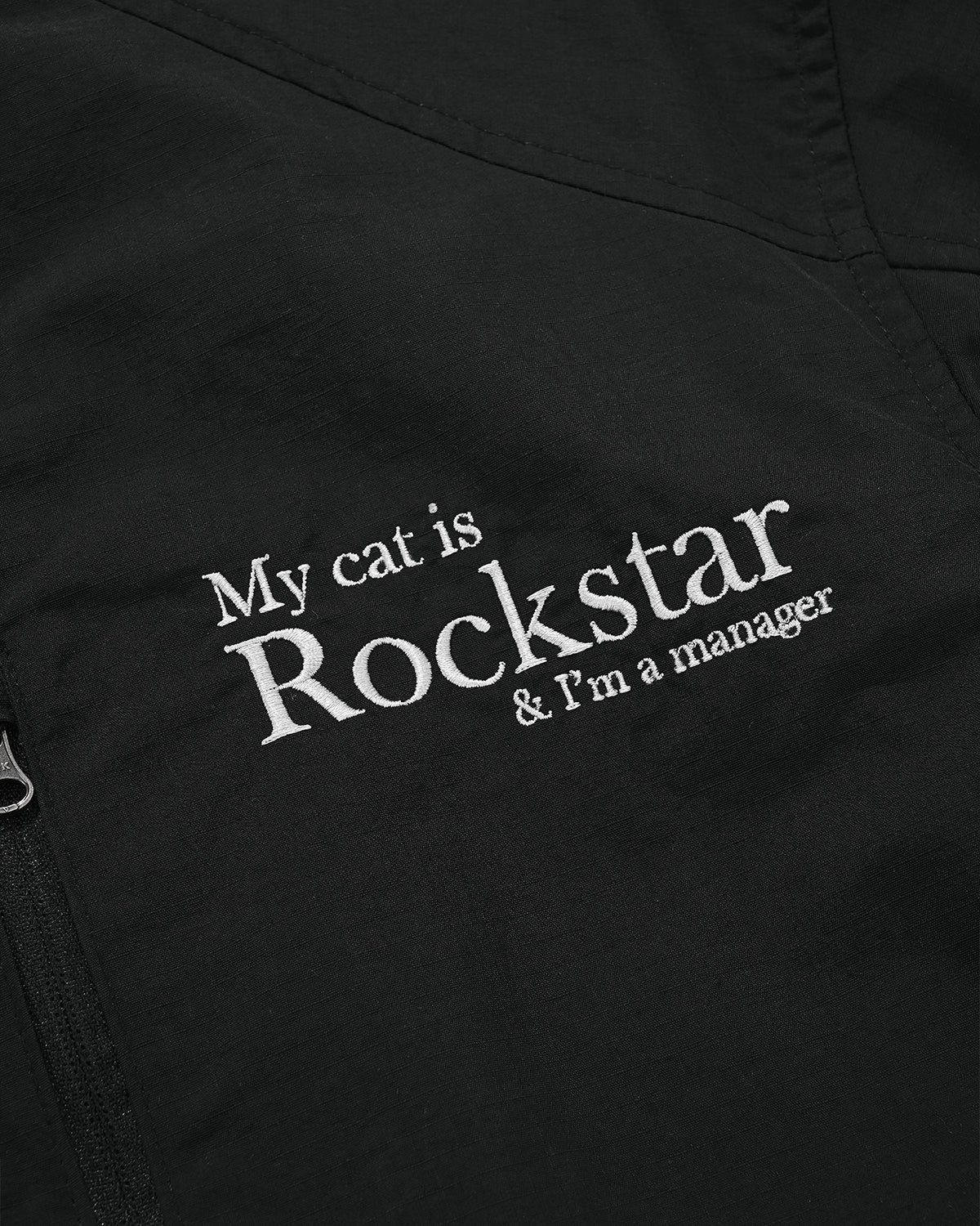 Rockstar Windbreaker (Black)