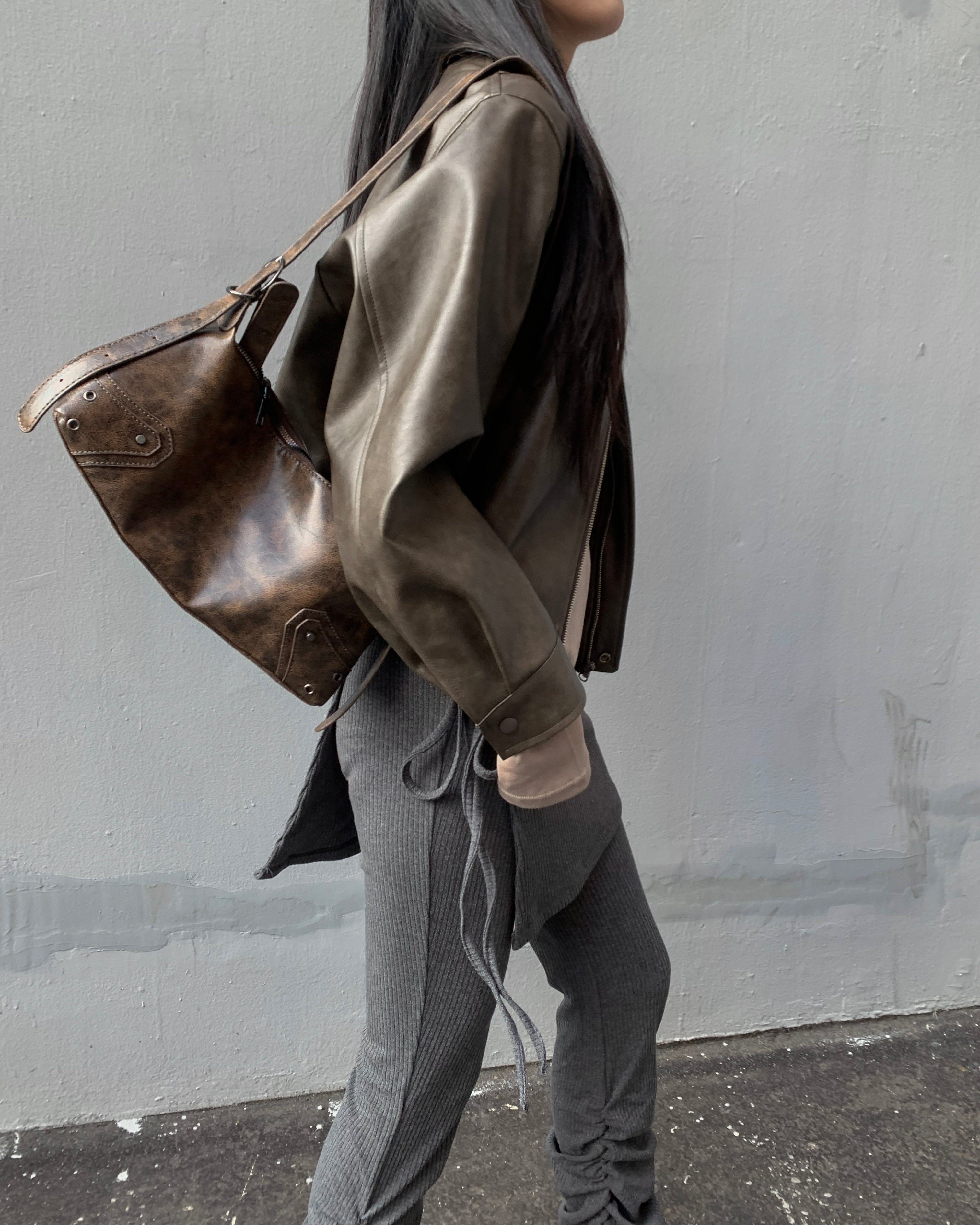 Vintage brown mini bag