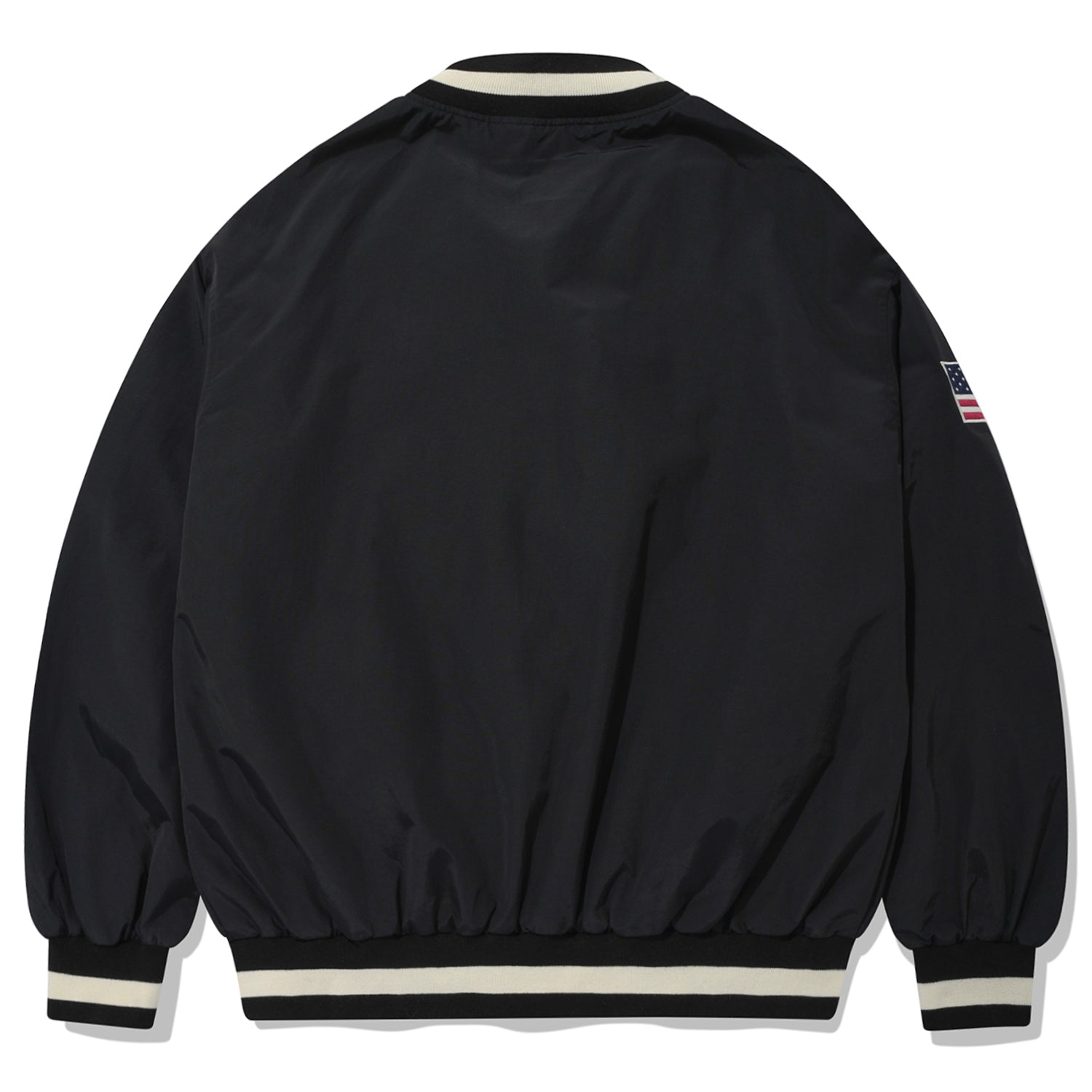 SP NYLON STADIUM JACKET-BLACK