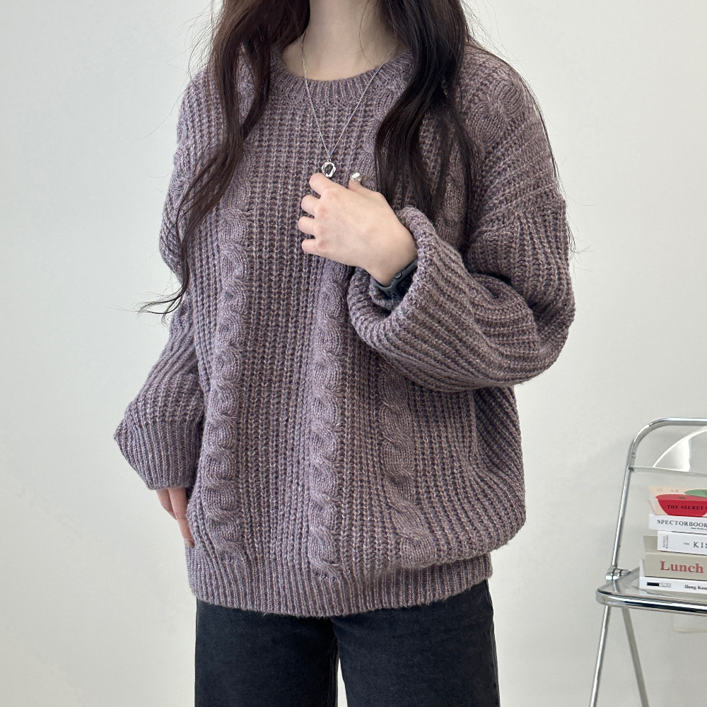 Coan rope oversized fit knit