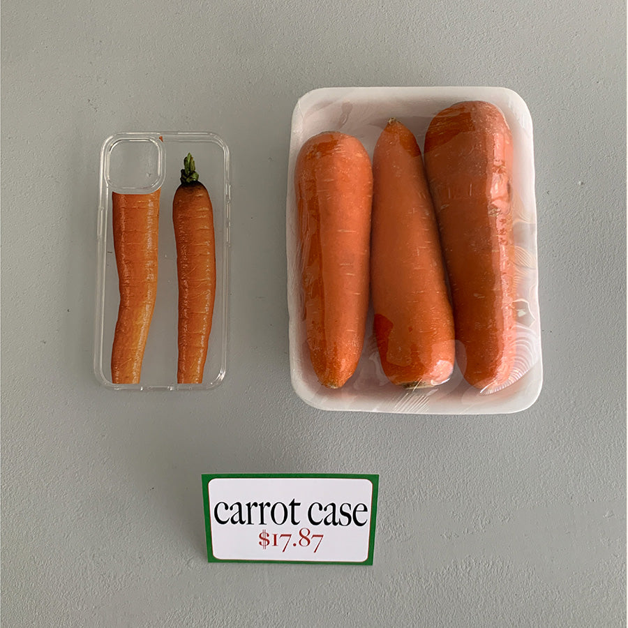 Carrot case - jelly hard