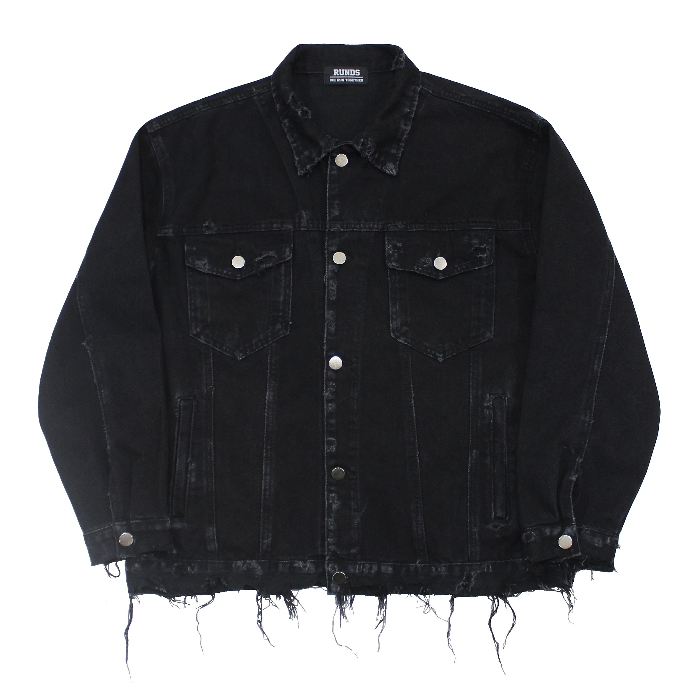 hard damage trucker jacket