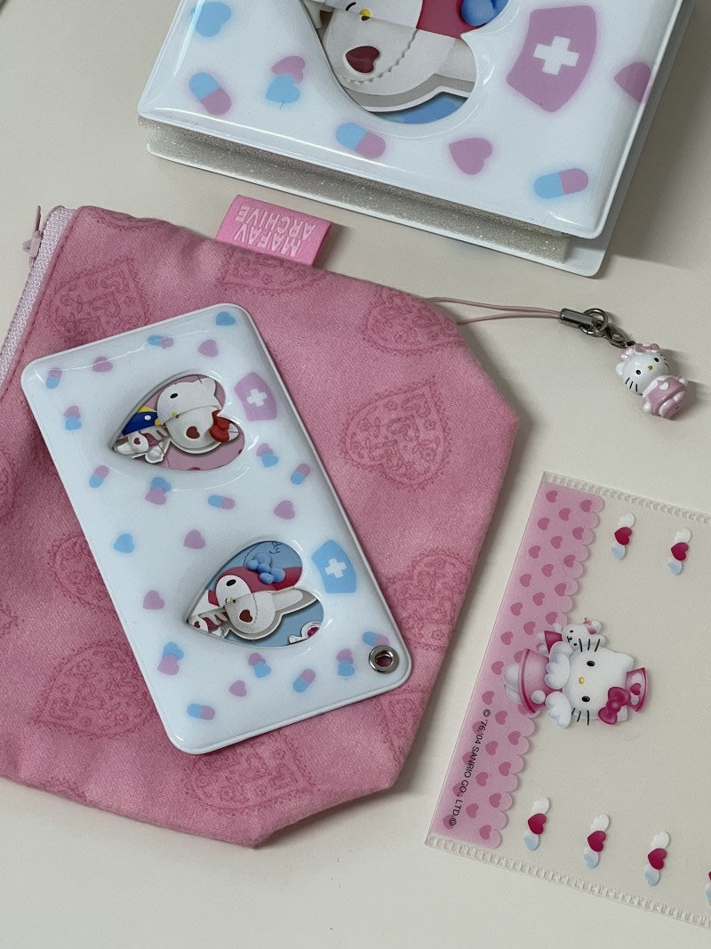 mafavarchive heart 2 pocket id holder