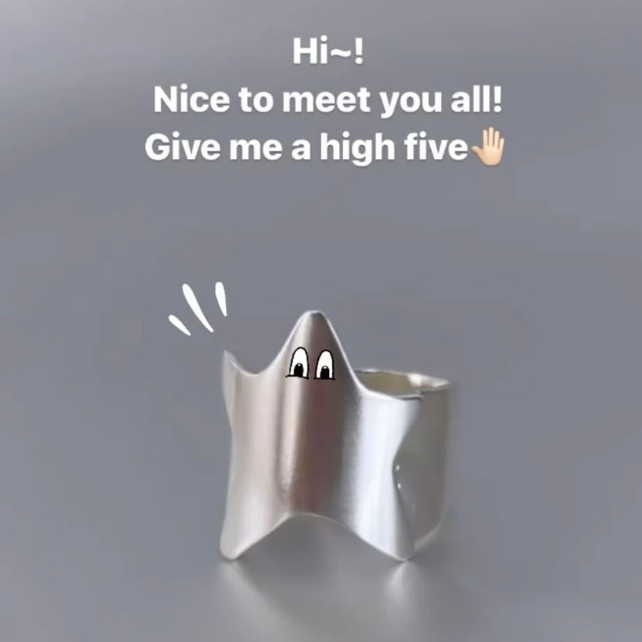 Highfive star ring