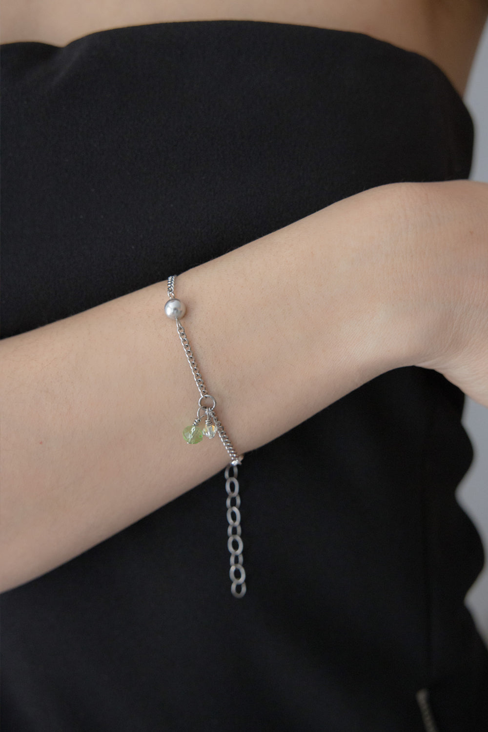 Applegreen point mix chain surgical bracelet