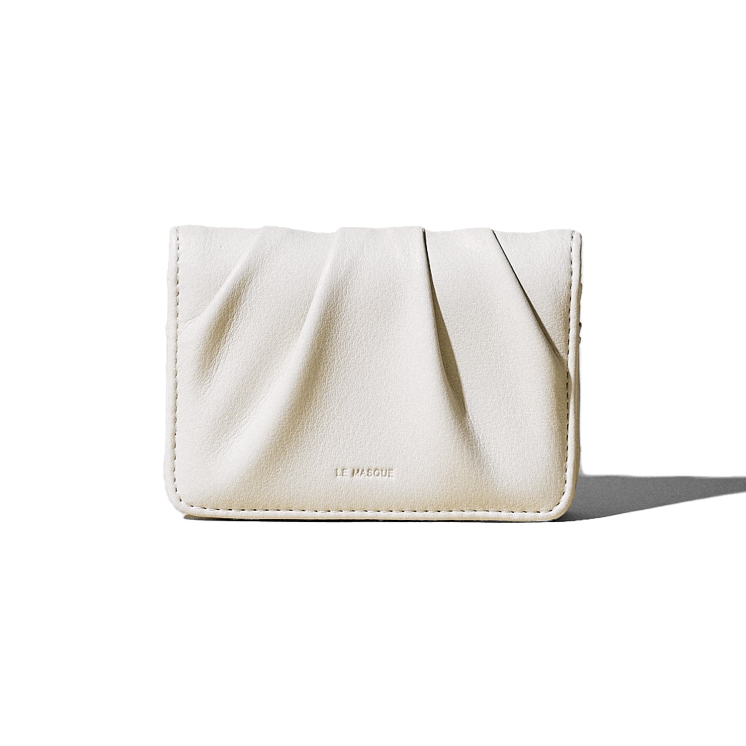 DOUGH Soft Card Wallets cream white