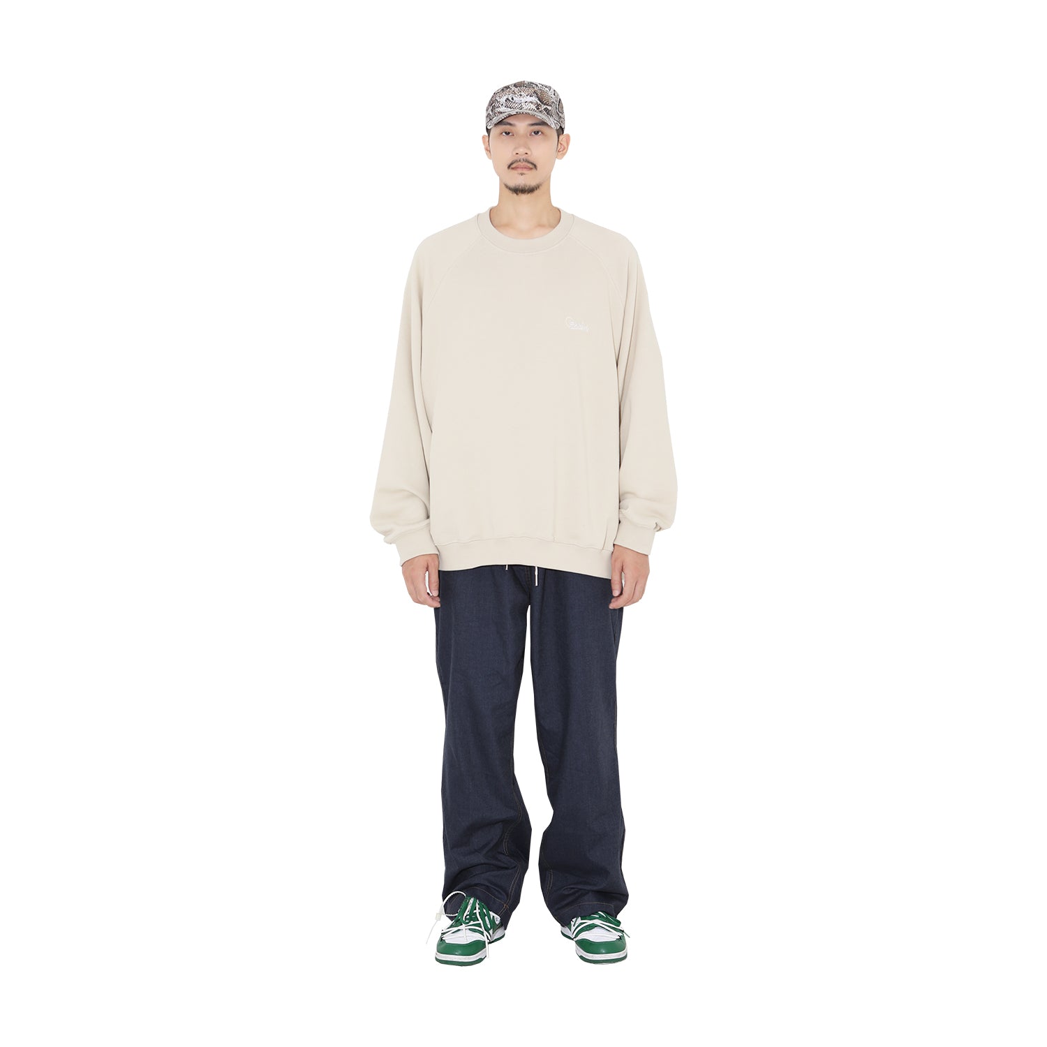 SMALL OG SWEATSHIRT BEIGE