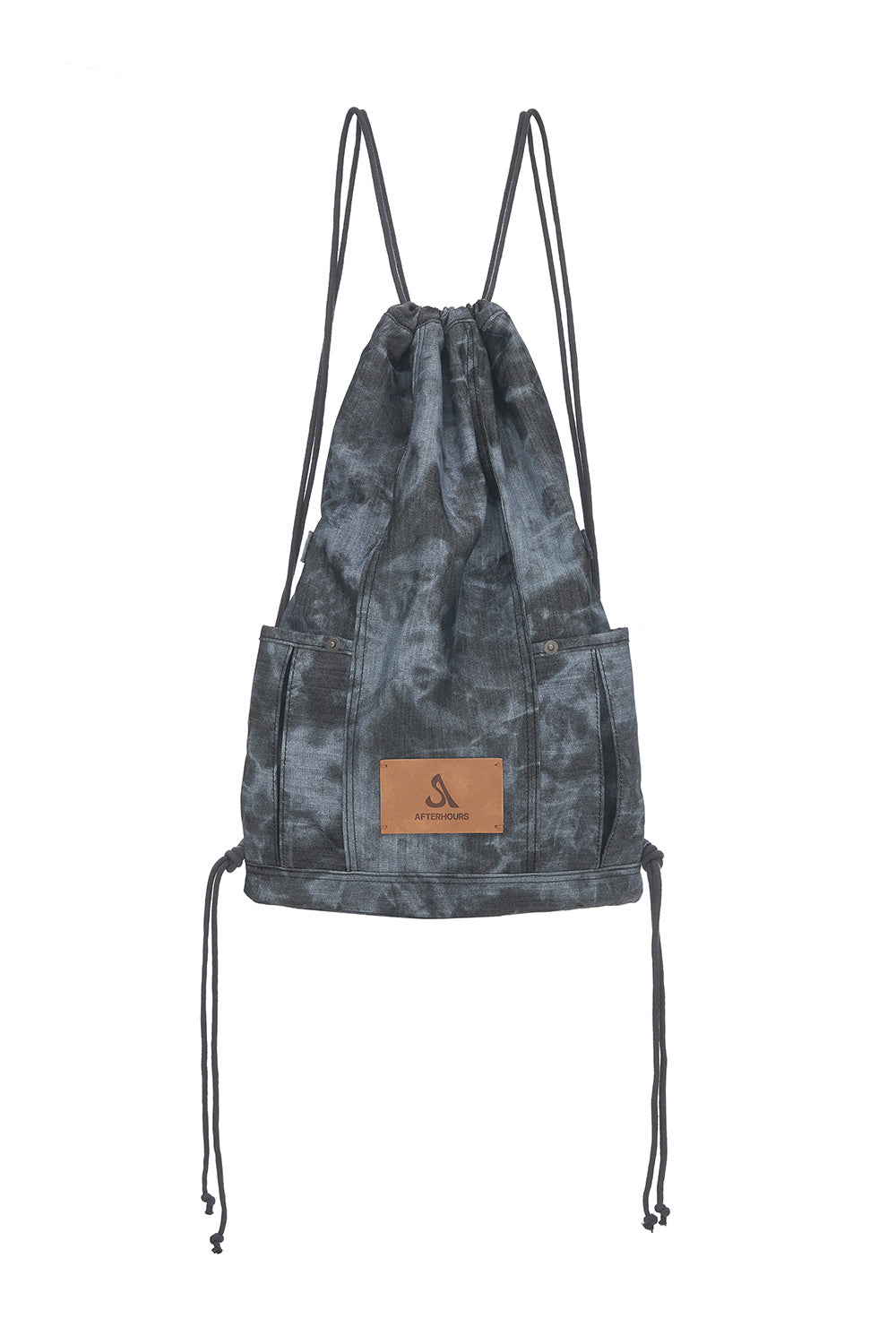 DRAW STRING GYM SACK (CHARCOAL)