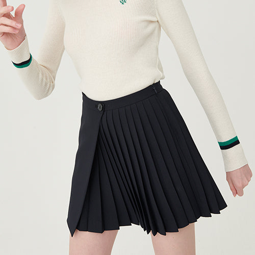 HALF PLEATS SKIRT