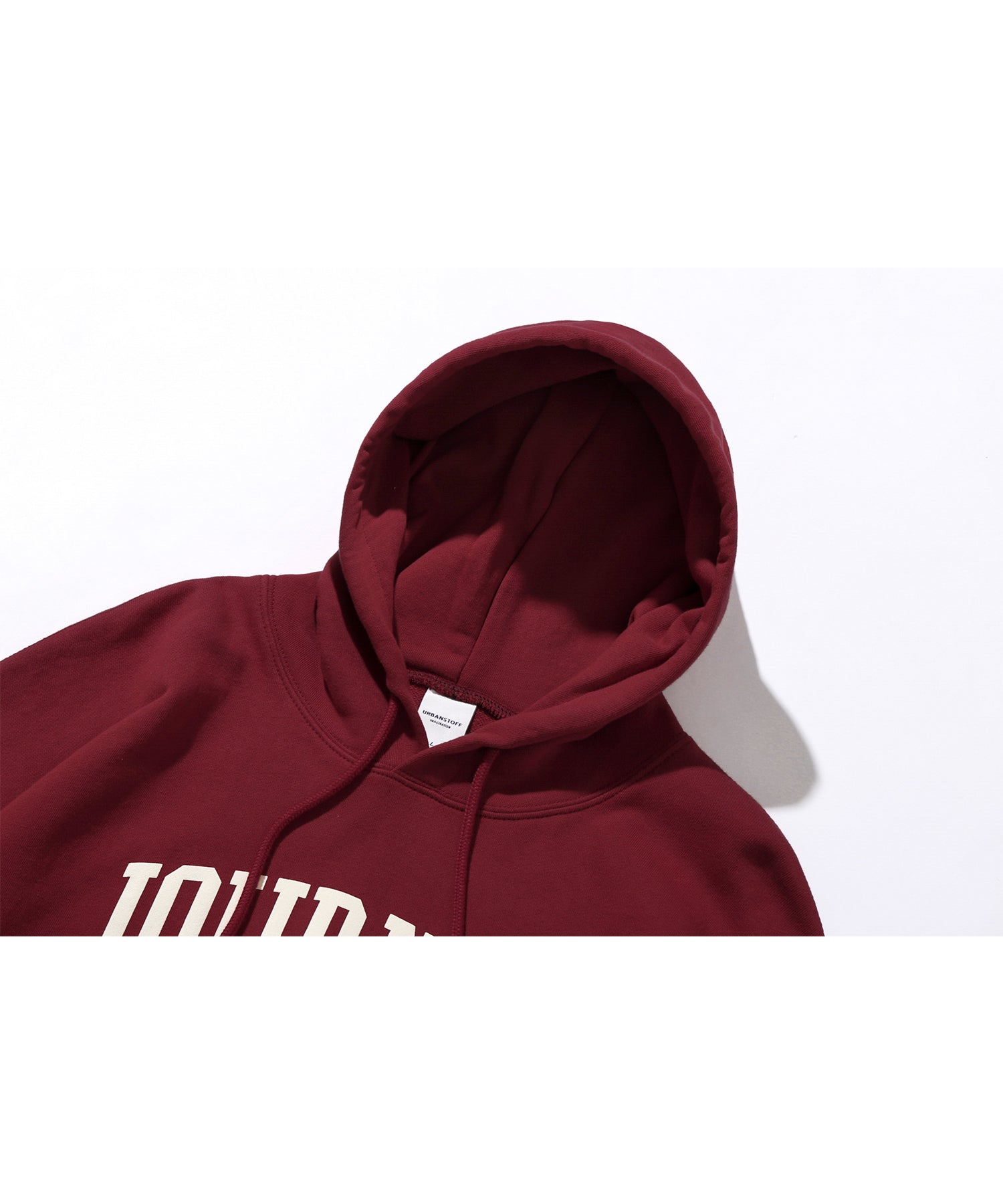 Golden Emblem Hoodie (Deep Red)