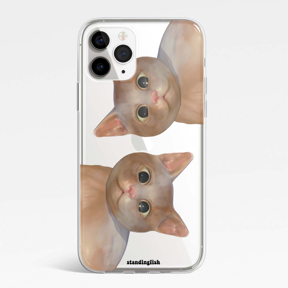 Meow_A Phone Case (jell hard)