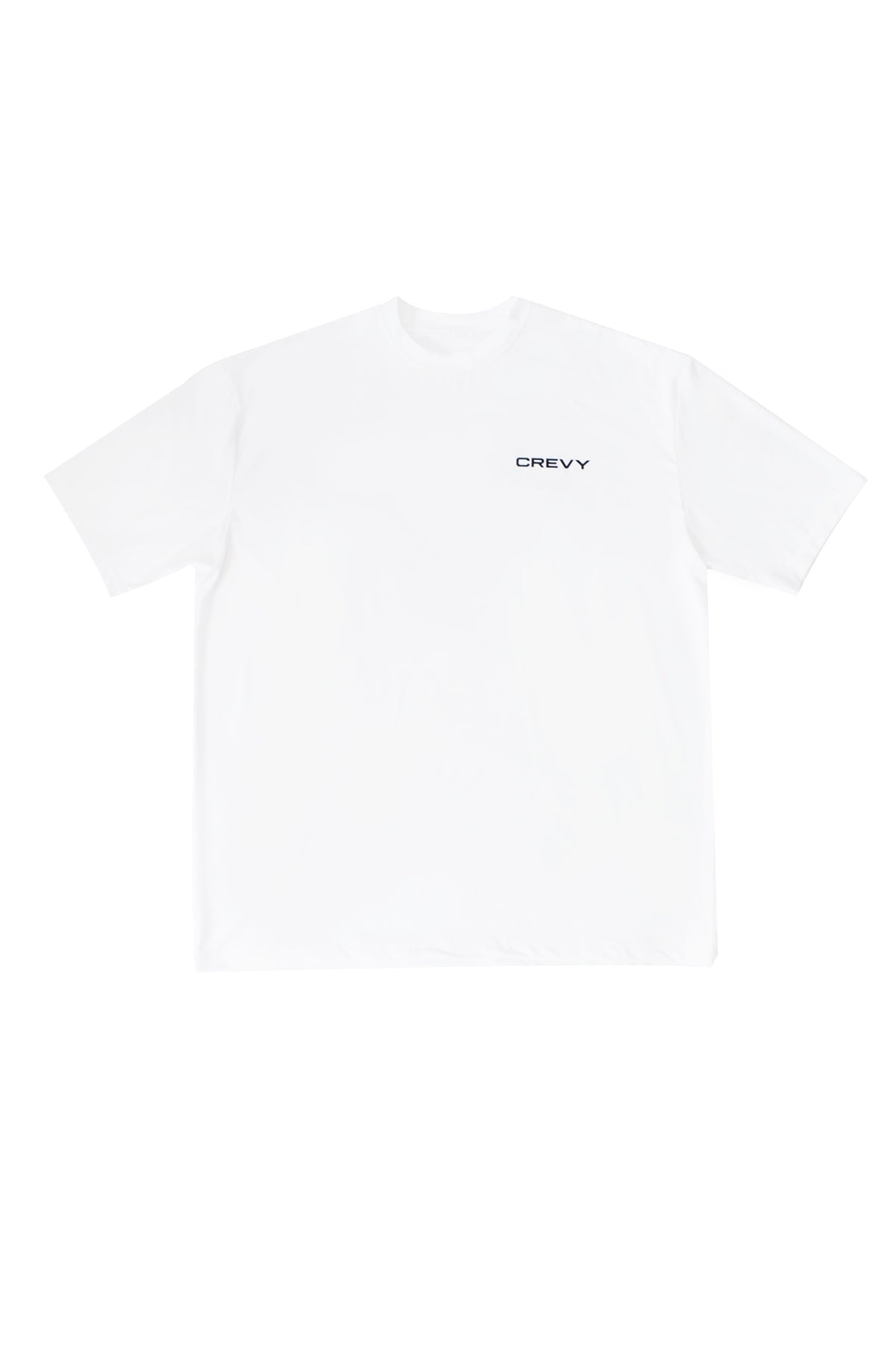 logo overfit rash short sleeve T-shirt (white)