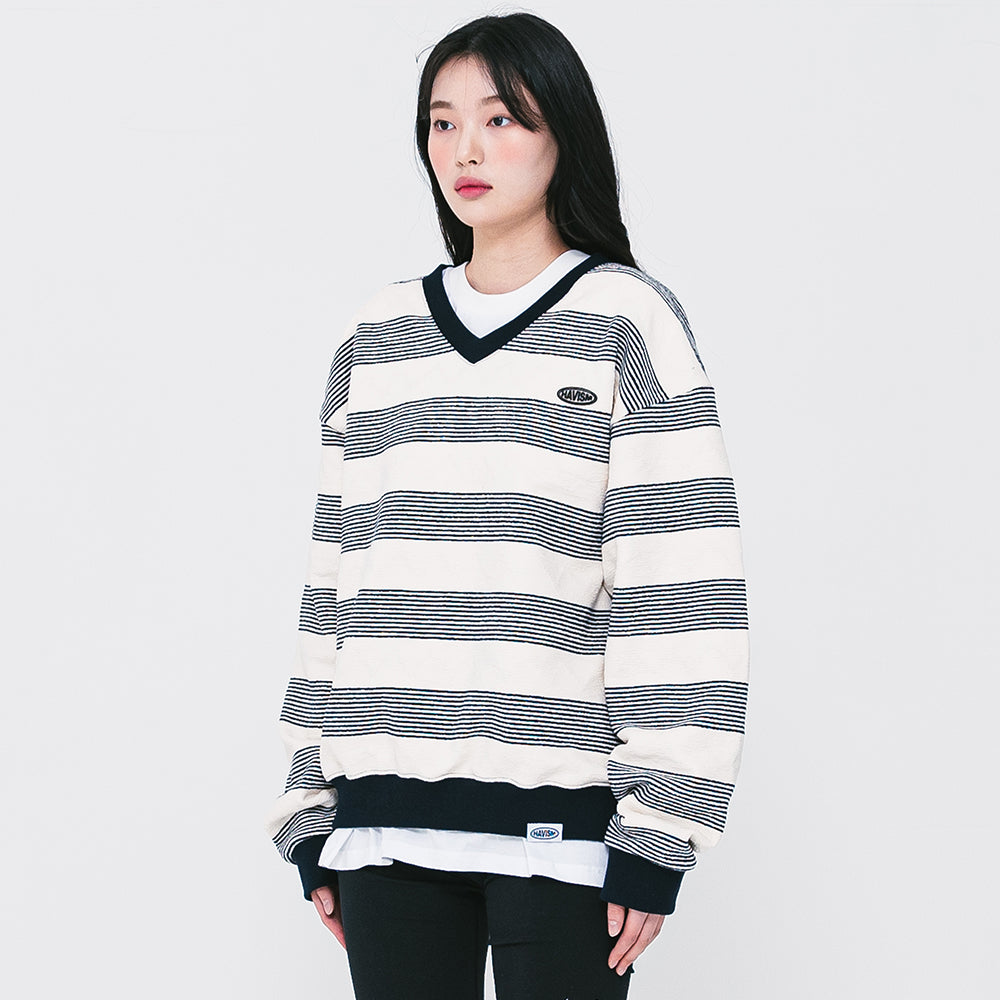 YKアップリケラグランスウェットシャツ / YK applique raglan