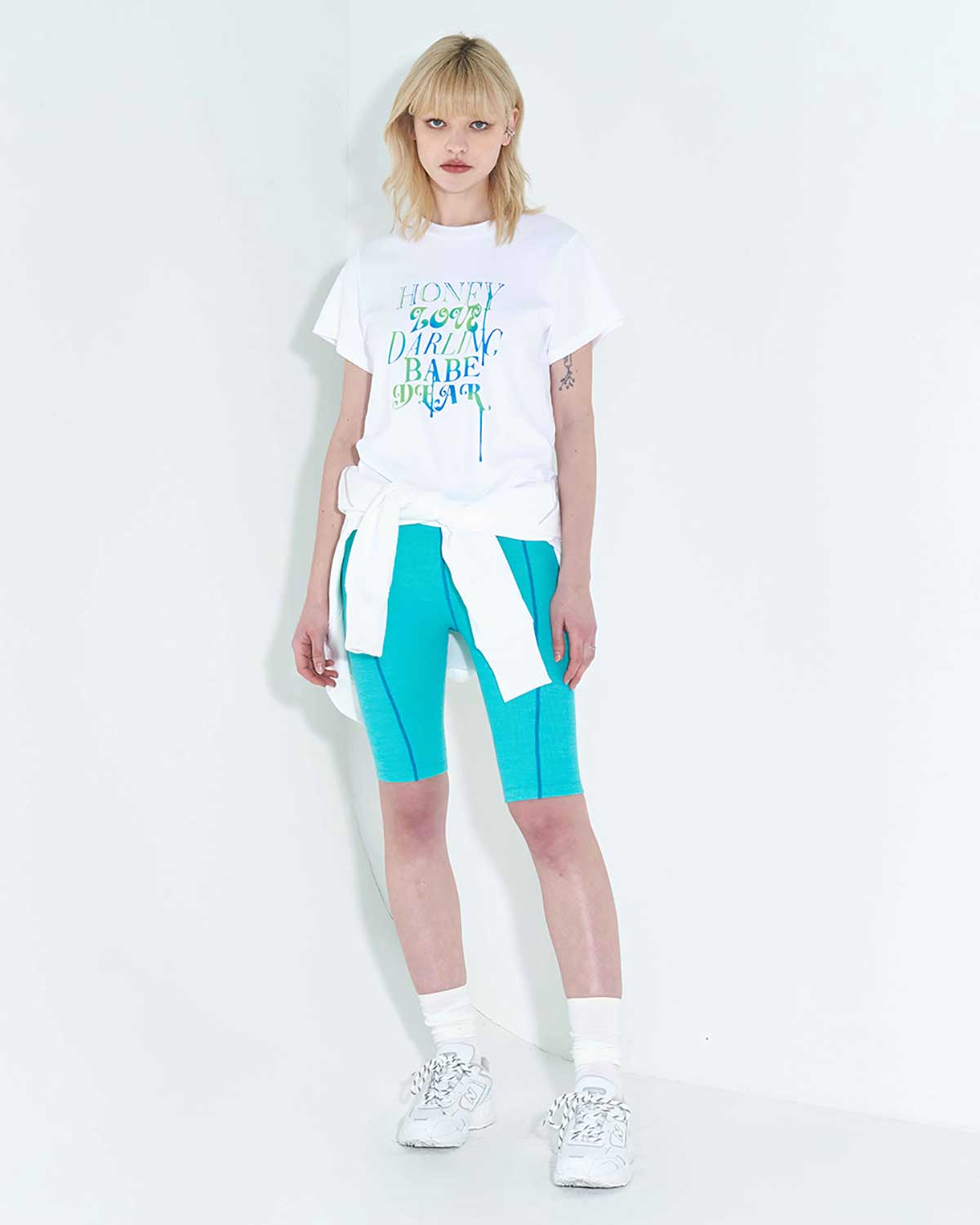 Summer Lovers Dripping T-Shirt _ White