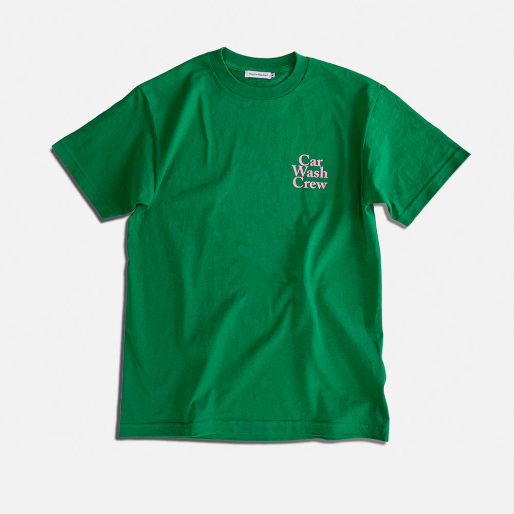 CAR WASH CREW T-SHIRTS GREEN