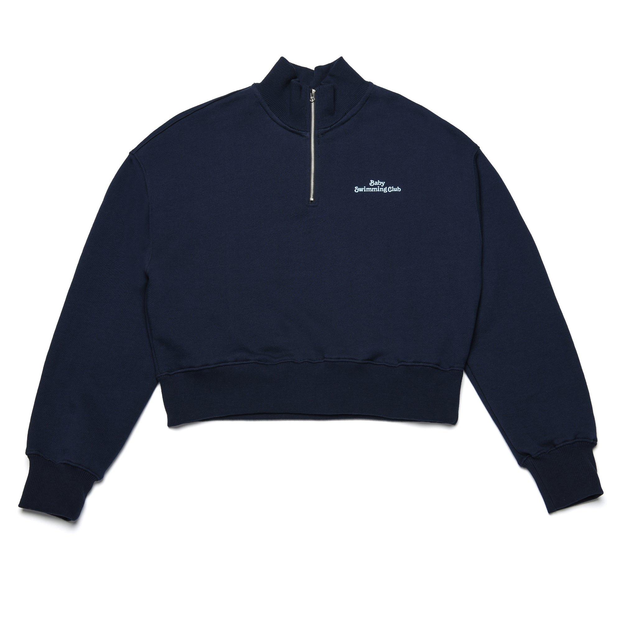 [Call me baby] Baby Swimming Club Half-Zip Pullover (Navy)