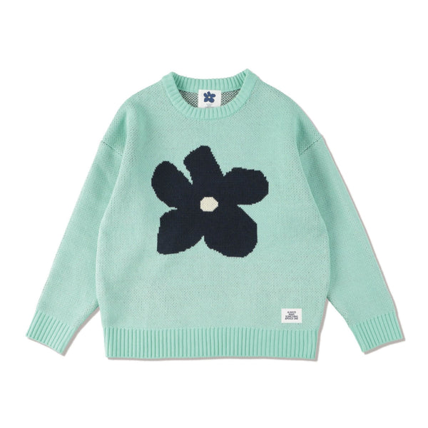 コラボレーションニット l My Sugar Babe × ODD STUDIO flower knit pullover