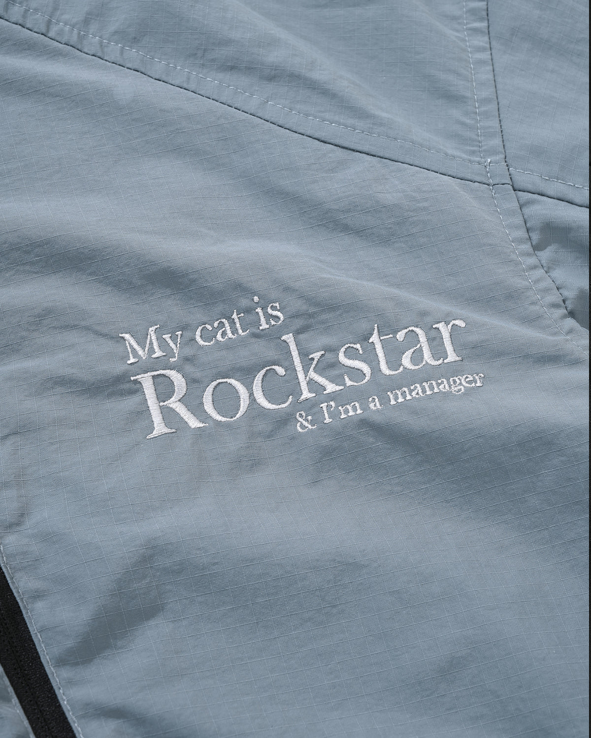 Rockstar Windbreaker (Ice Grey)